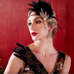Headband/Clip for 20’s party.